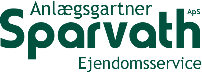 Dette billede viser Anlægspartner Sparvath ejendomsservice logo